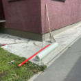 Ремонт фасада и отмостки